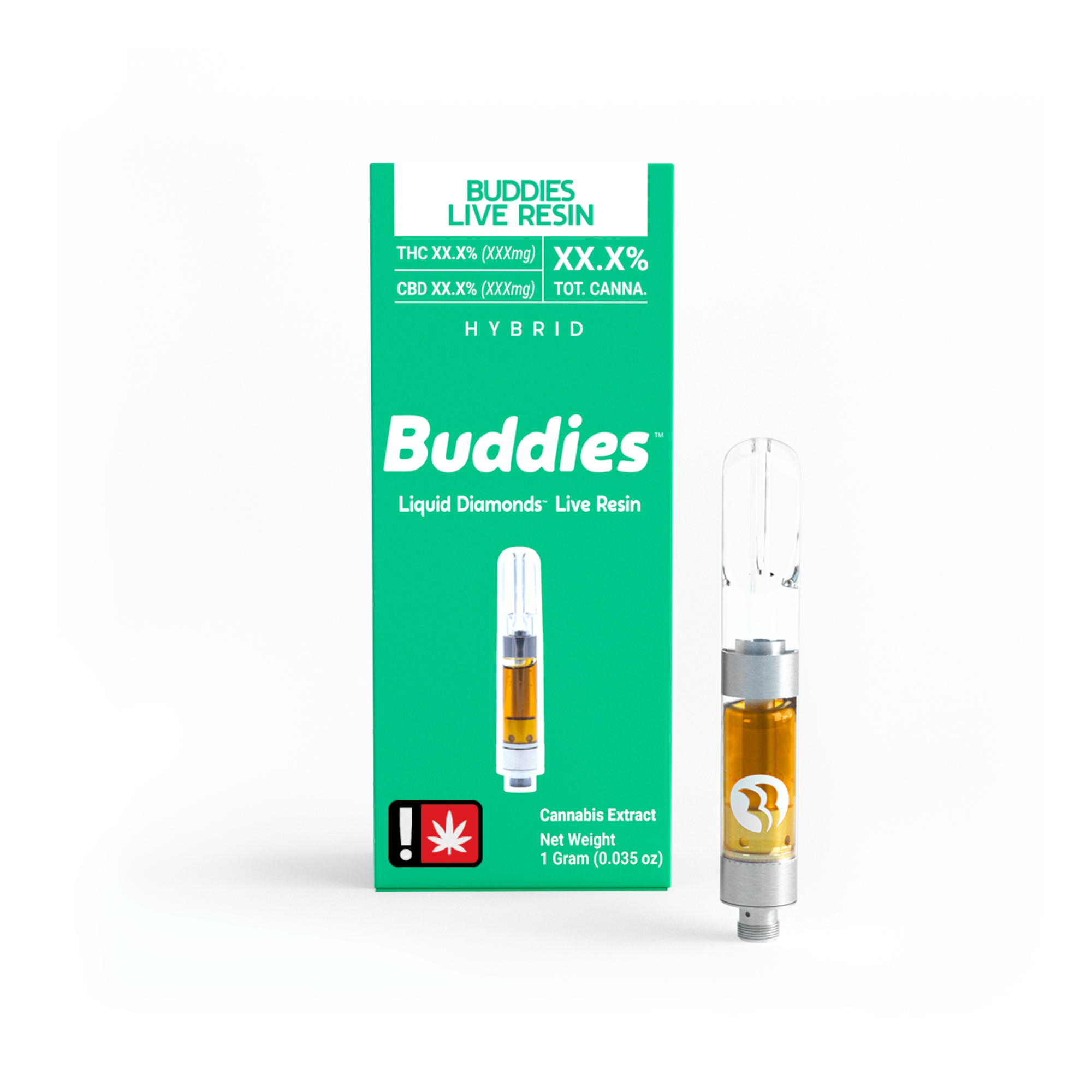 Buddies | Mango Magnolia Live Resin Cartridge | 1g
